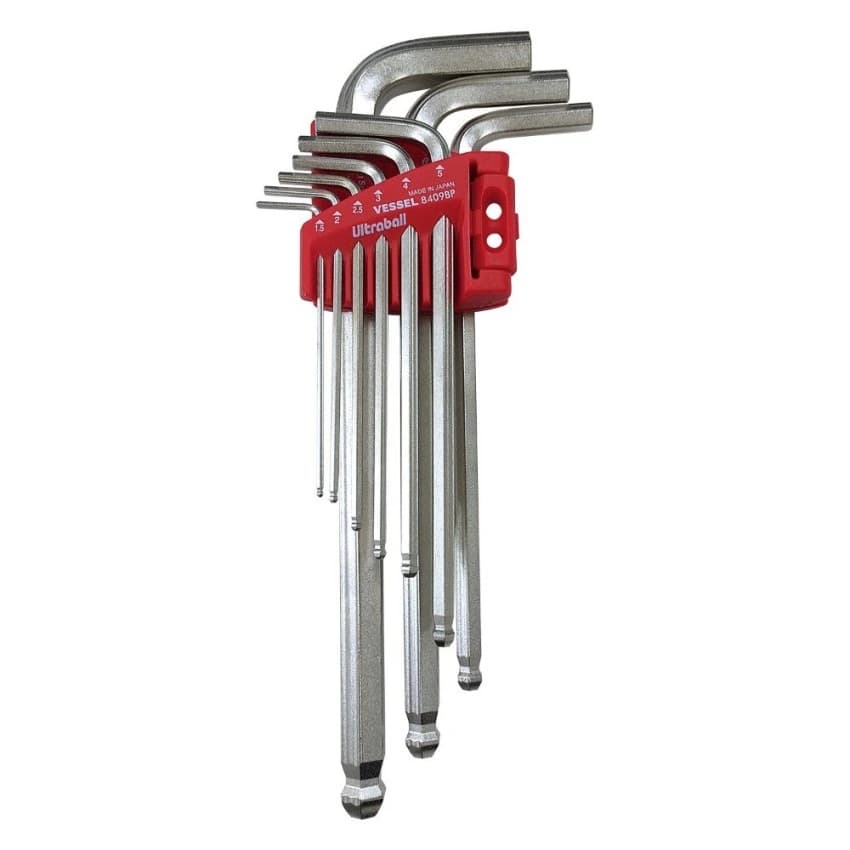 Stainless Steel Hexagonal Ultraball L-Wrench Allen key set, For Industrial, Size/Dimension: H1.5 - H10