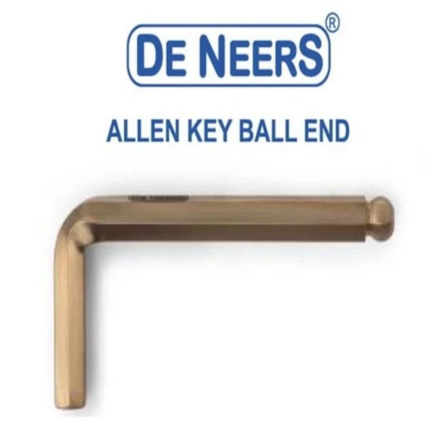 Alloy Steel 11mm Deneers Non Sparking Allen Key Ball End