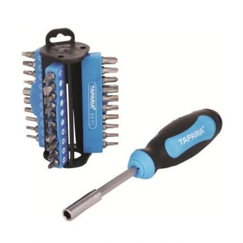 Two in One Screwdriver Stainless Steel Taparia Bit Driver Set Bs 31