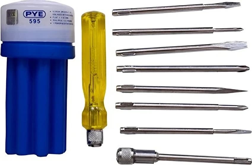 Jhalani 8 In 1 Led Screwdriver Set, 6.0 X 0.8,3.5 X 0.5mm, Model Name/Number: Pye