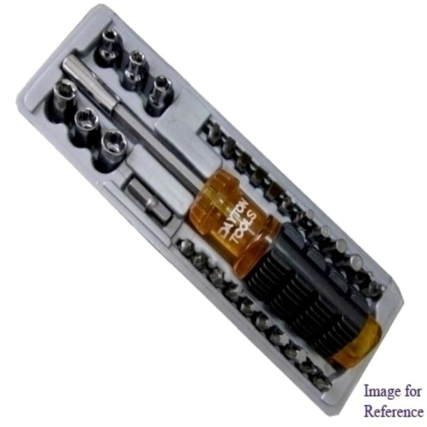 Iron 30PC Screwdriver Bits And Socket Set, For Industrial, Standard