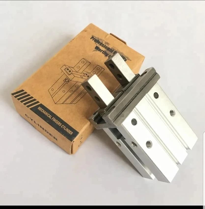 Mild Steel Mh Series Pneumatic Gripper Cylinder, For Industrial, Air Pressure: 60 psi