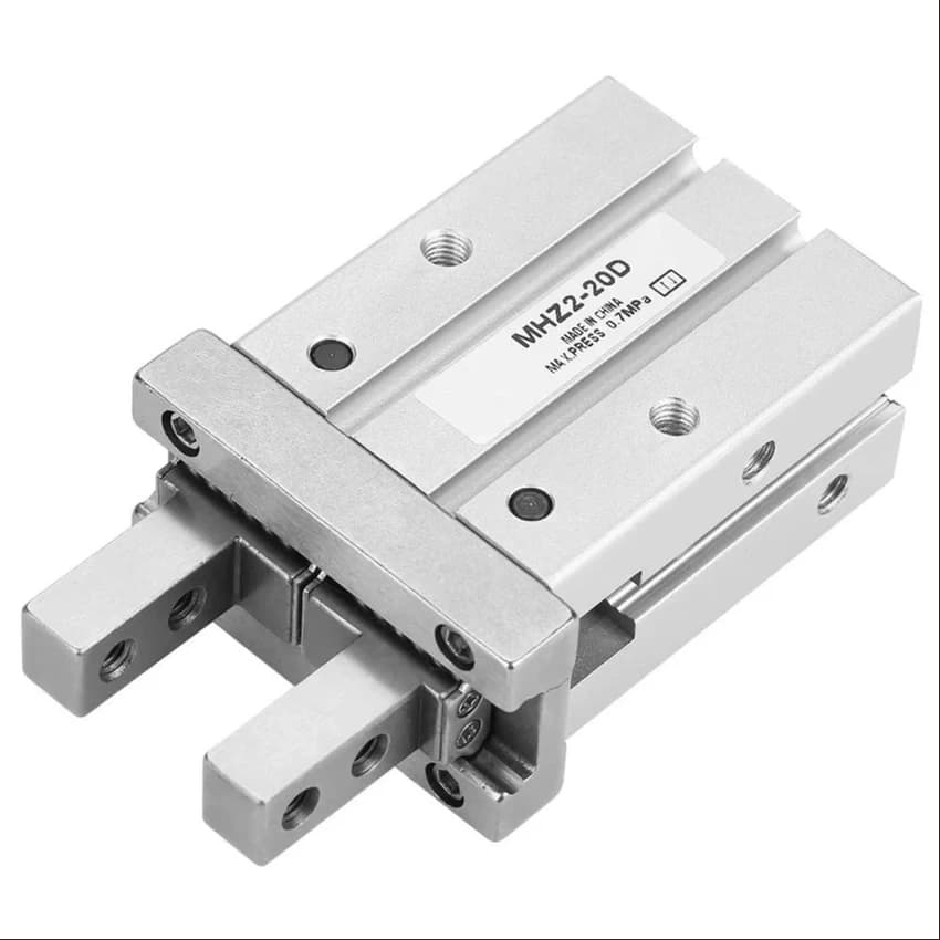 Aluminium MHZ2 Series Pneumatic Gripper, For Industrial, Air Pressure: 60 psi