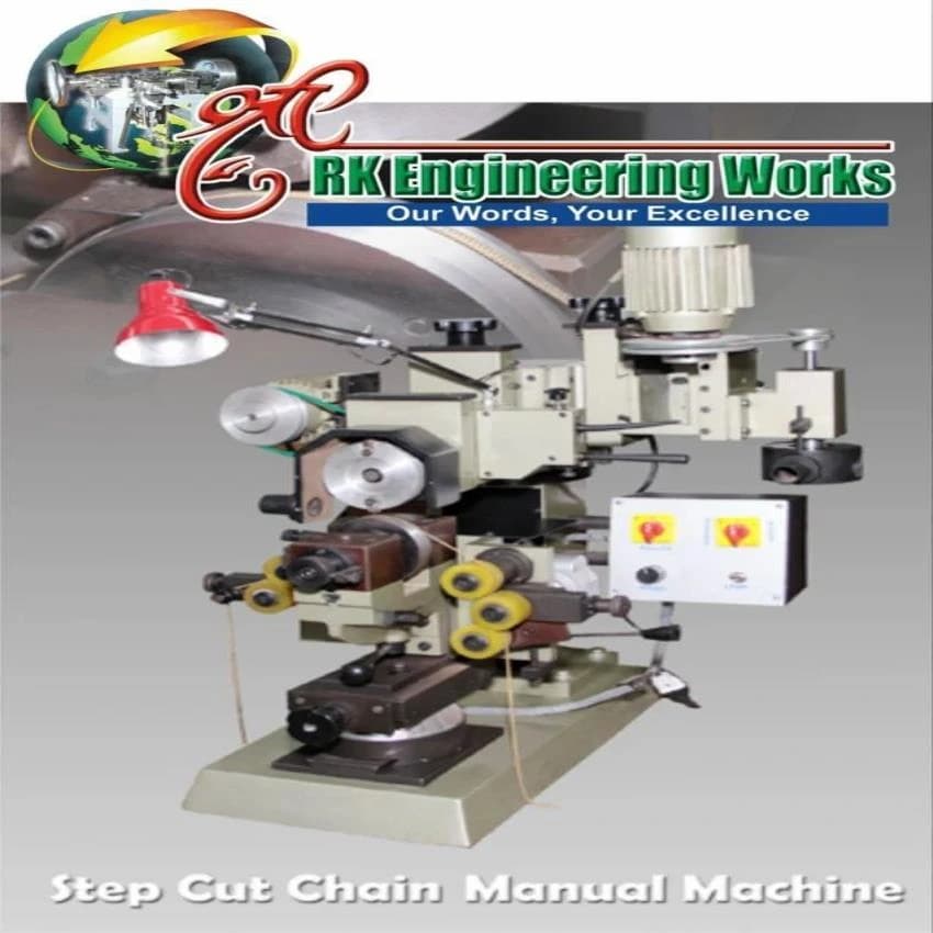 Automatic 0.5kW Single Head Chain Faceting Machine