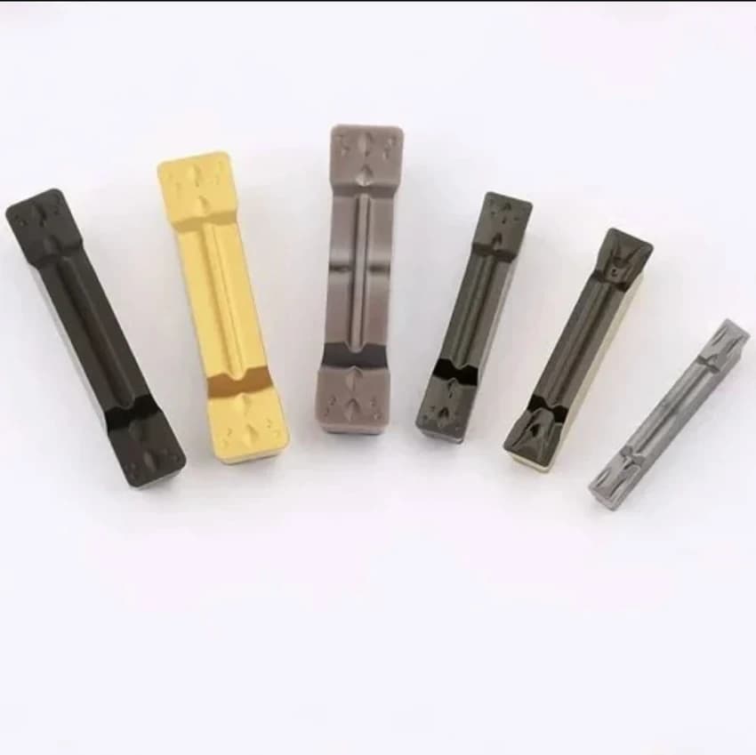 Carbide Grooving Insert for Steel - PVD Coated Sharp Corner (3.0mm)