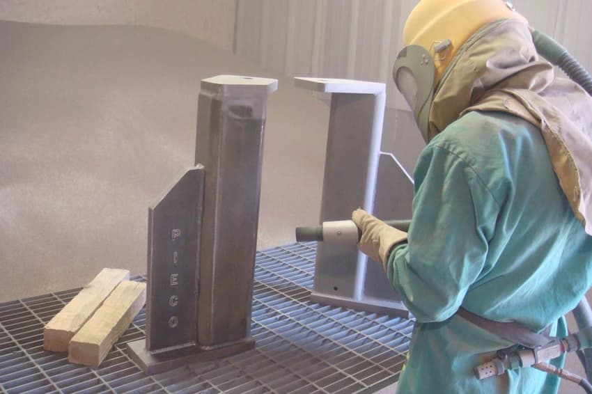 Abrasive Blasting Steel Shot Blasting Job work