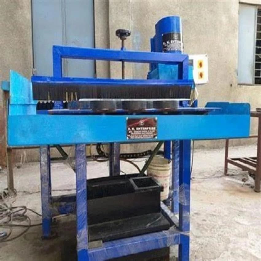 Glass Edge Polishing Machine, 2 HP, Semi automatic