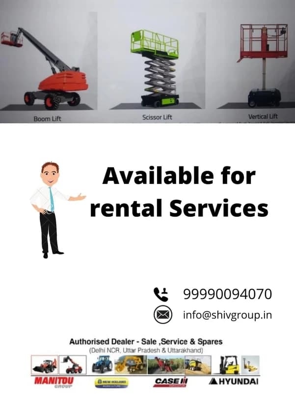 Man Lift on Rent