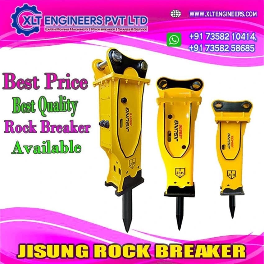 Rock Breaker Machine, Model Name/Number: Jsb 50s