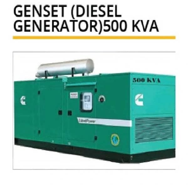 Genset (Diesel Generator) 500 kVA