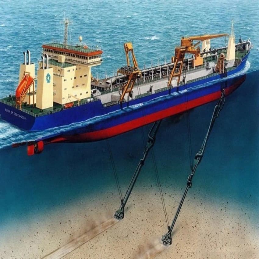 Marine Dredging Crane Repair Service