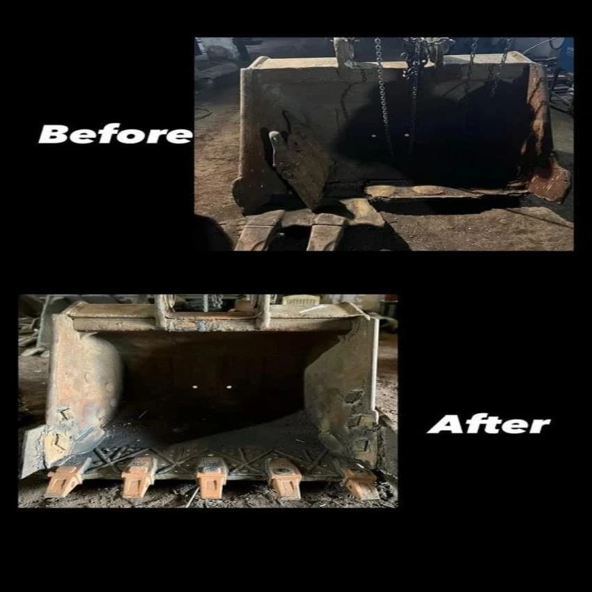 Excavator Buckets Repairing Services