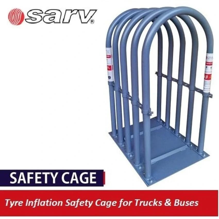 Heavy Duty Tyre Safety Inflation Cage for Truck & Bus Tyres Commercial Vehicle