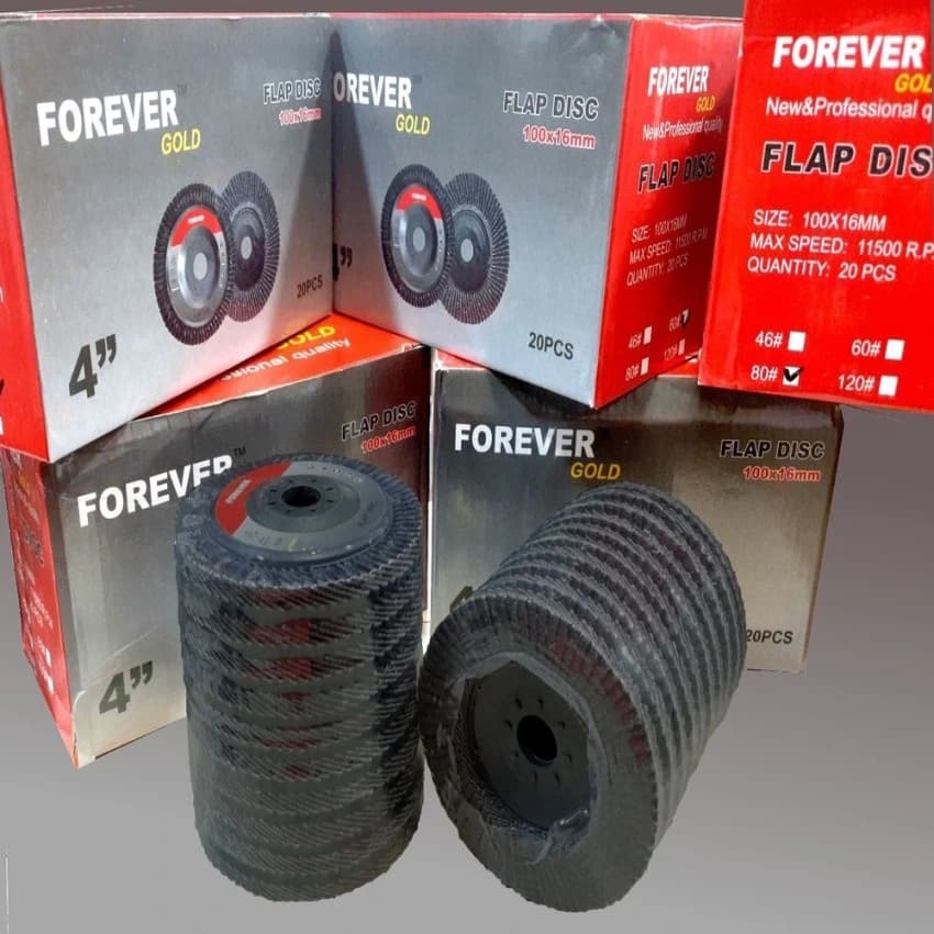 Abrasive Forever Gold Flap Disc 4"", For Sanding