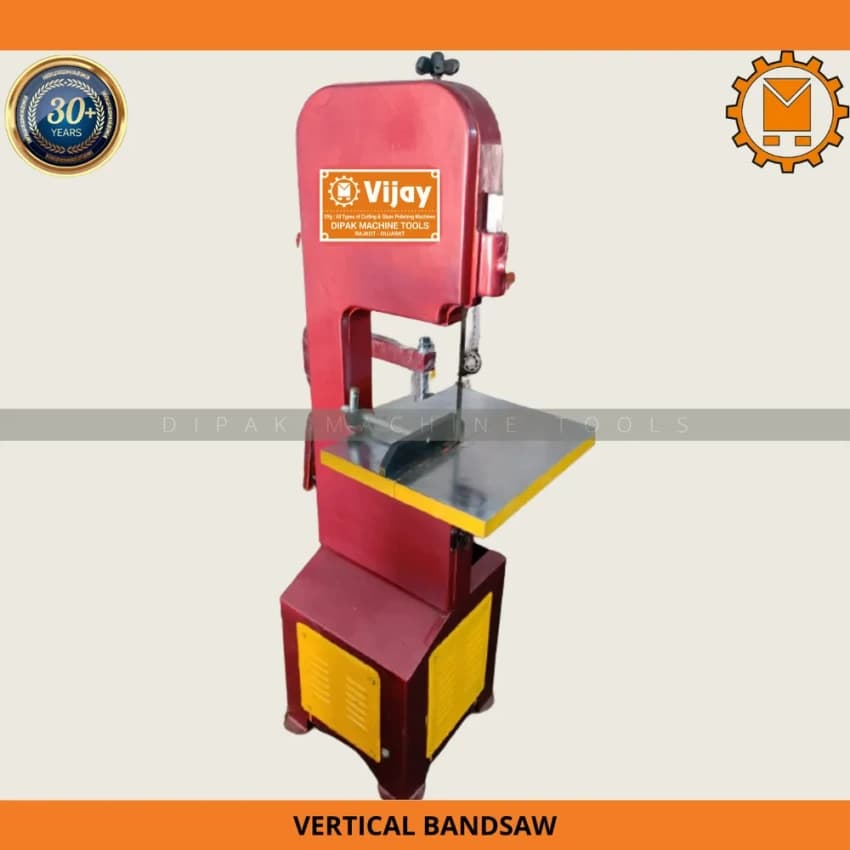 1.5 H.p. Vertical Bandsaw Machine 18 Inches, For Industrial, Size/Dimension: 9 Inch