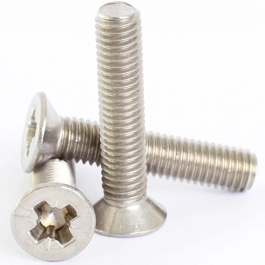 Mild Steel Csk Machine Screws