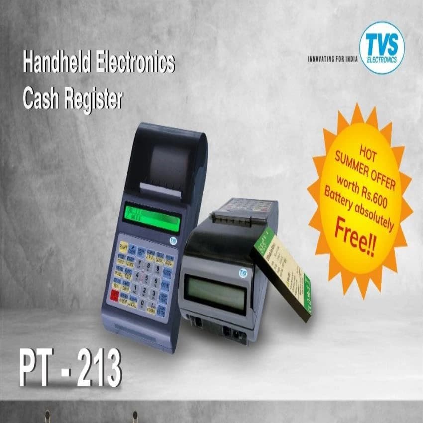 TVS Billing Machine PT-213, Warranty: 1 year