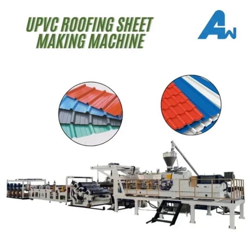 UPVC Roof Sheet Making Machine