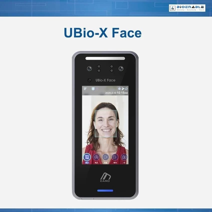 Nitgen Ubio X Face Recognition Time Attendance System