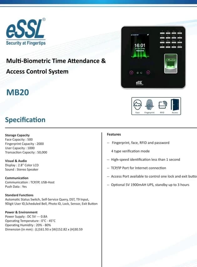 Face Recognition Time Attendance System
