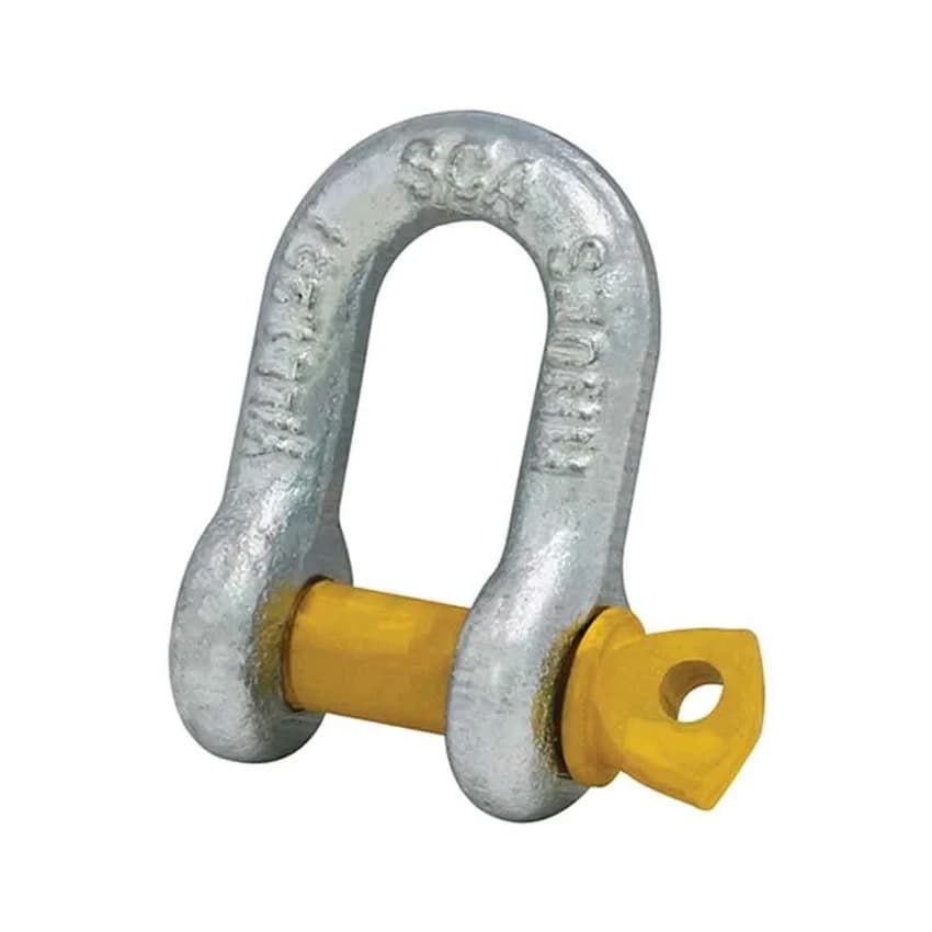 Hook Type Material: Alloy Steel MS D Shackle, Size: 12 Ton