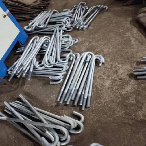 J Type Foundation Bolt