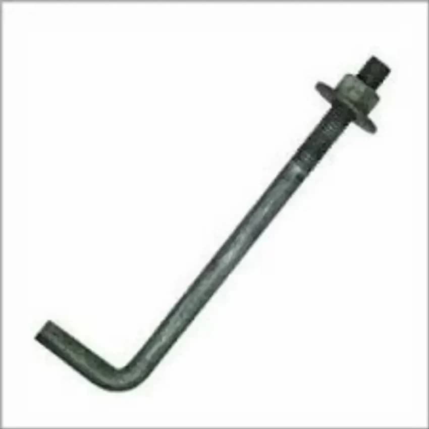 L-shape Foundation Bolt, MS Foundation Bolt, For Industrial, Diameter: more than 100 mm