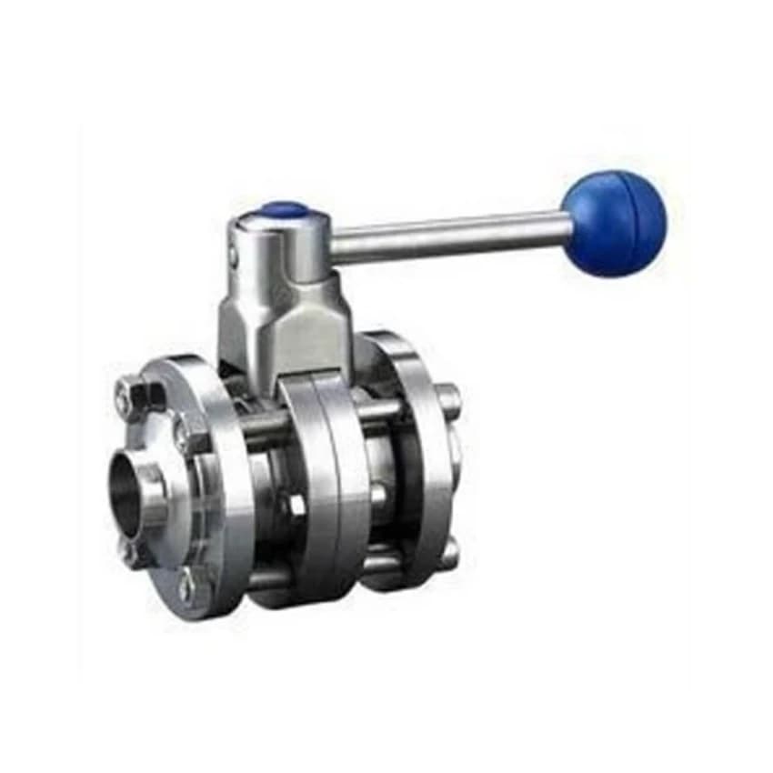 1 Inch 3 Way Dairy Valve
