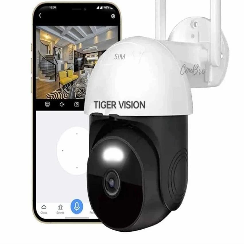 4G PTZ CAMERA 2MP, Camera Range: 20 to 25 m
