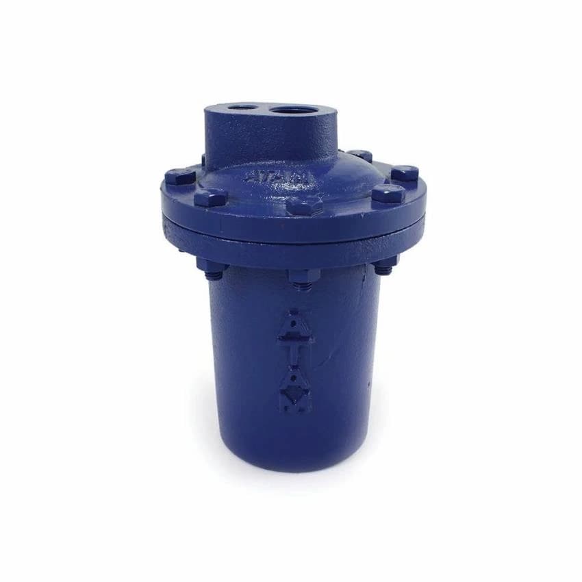Std Cast Iron Vertical Inverted Bucket Type Steam Trap, Model: Q-209, Size: Size 1/2