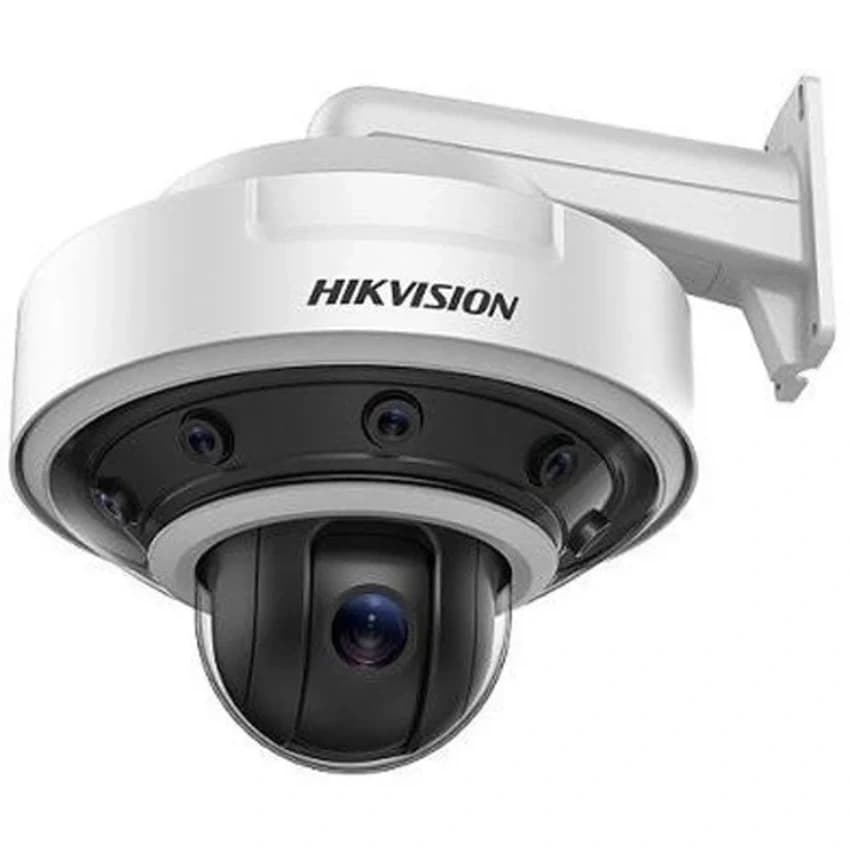 PanoVu 8MP Outdoor Panoramic + PTZ Network Dome Camera with Night Vision