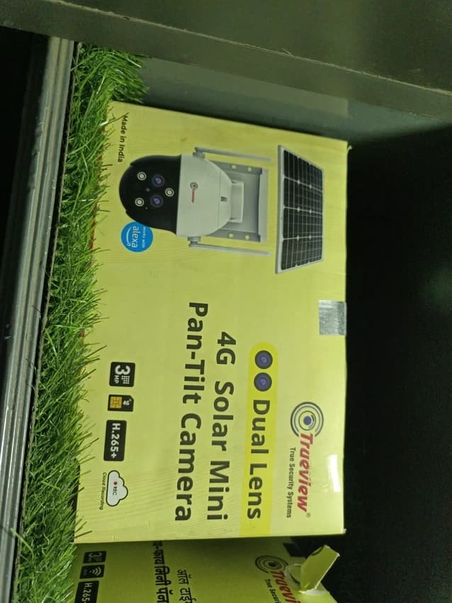 3 MP Solar Cctv Camera
