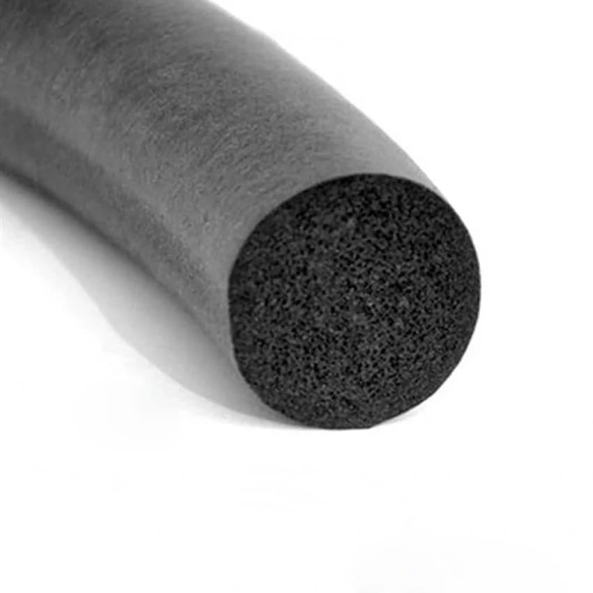 Black EPDM Rubber Cord, Packaging Type: Roll
