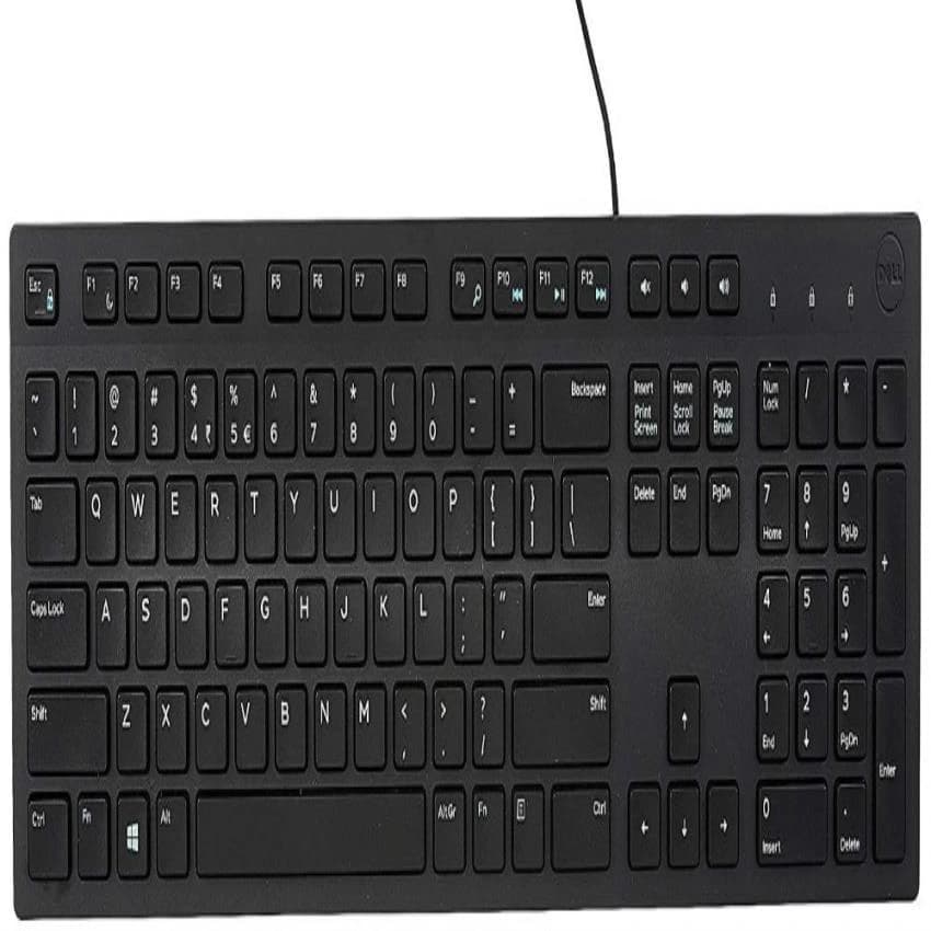 With Wire 104 DELL KEYBOARD, Model Name/Number: Kb -216, Size: Regular