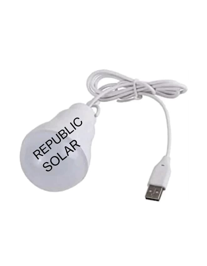 20 lm USB LED Bulb, 4 W, Cool White