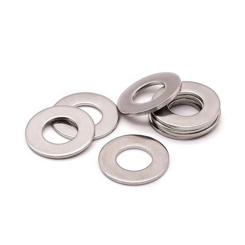 Stainless Steel Plain Washer, 10 mm