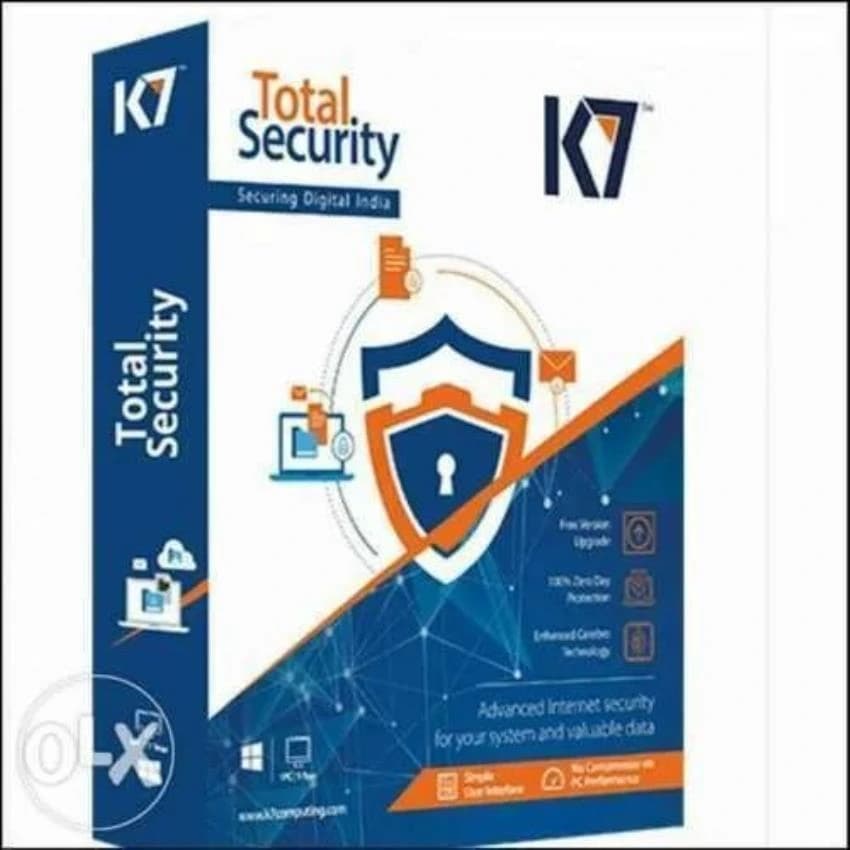 For Home/Personal K7 TOTAL SECURITY, 1 PCs, Windows