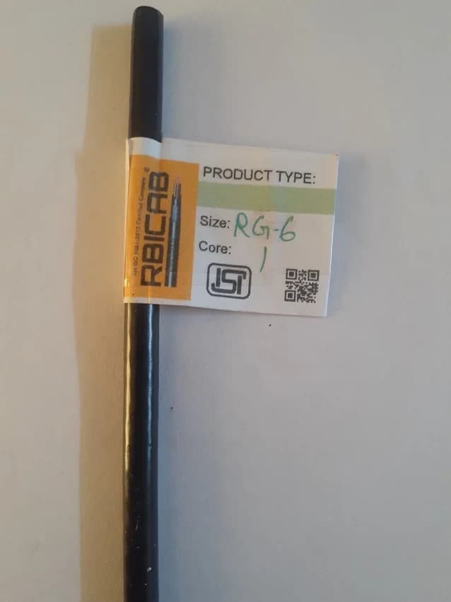 RBICAB RG-6 Ccs Coaxial Cable