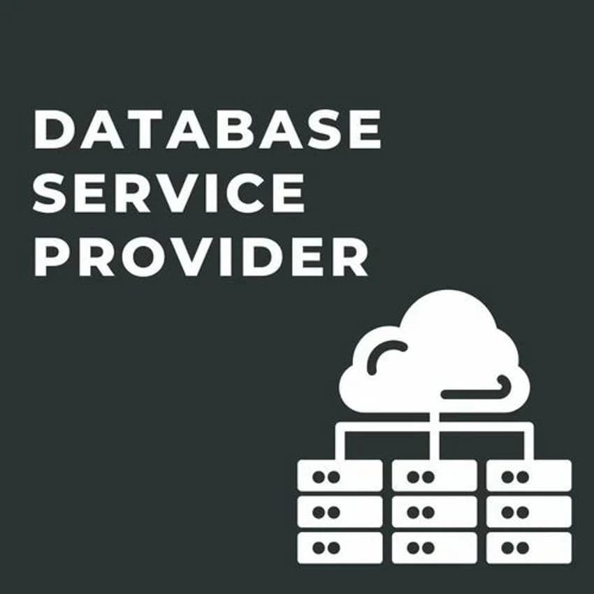 ISO9001 Database Service Provider