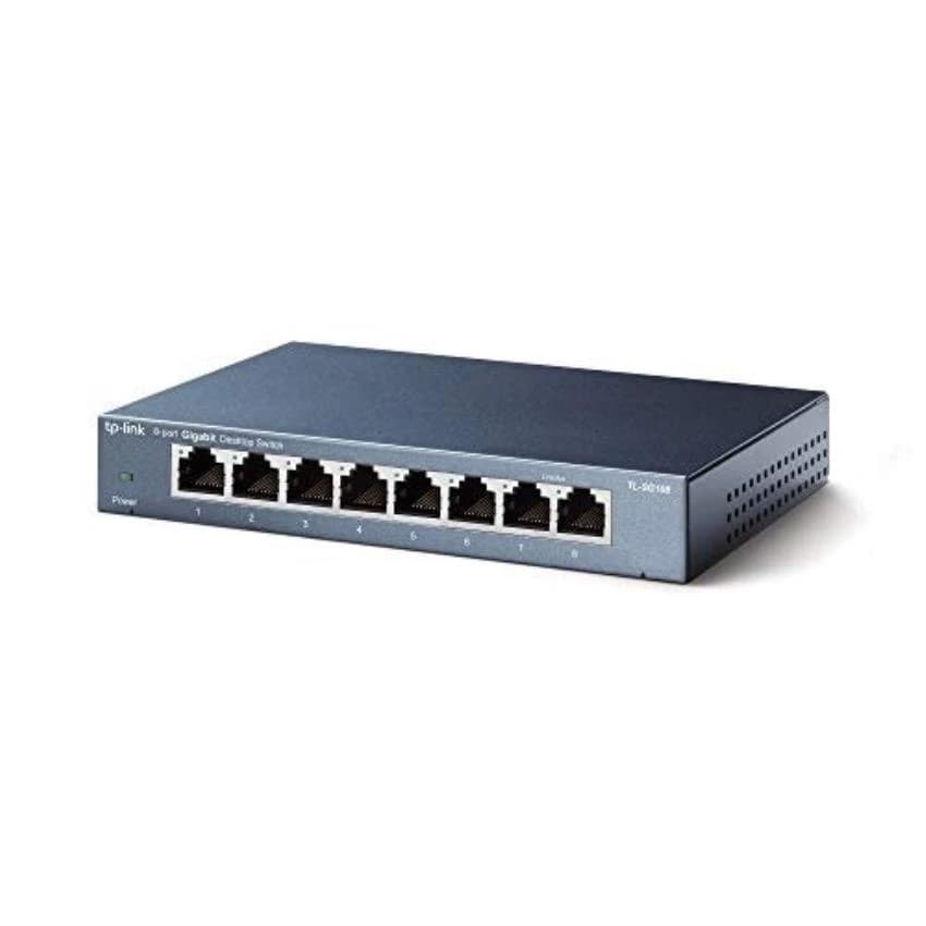 TP-Link 8 Port Gigabit Ethernet Network Switch, 3.3 W