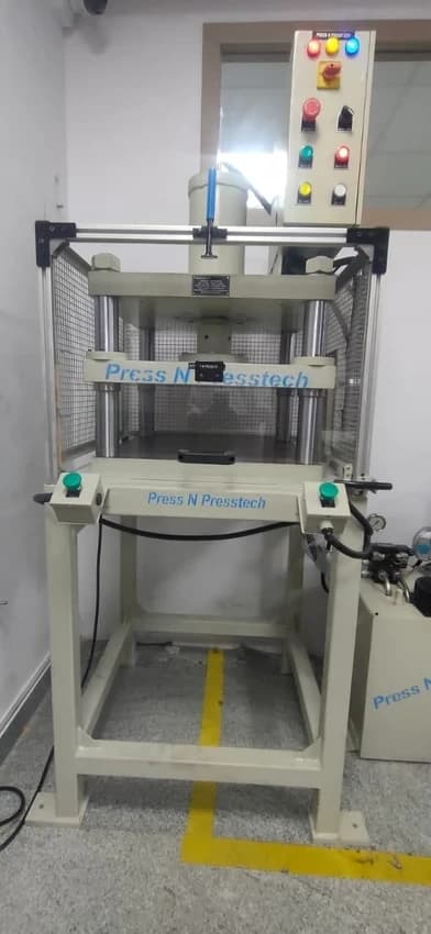 Capacity(T): 10 Ton Sheet Pressing Machine, Capacity: upto 50 tons, Automation Grade: Automatic