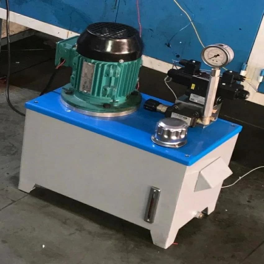 Single Phase And Phase Options Hydraulic Power Pack, For Press, Electric