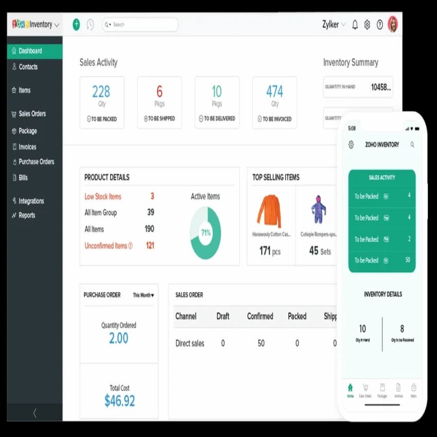 Inventory Management Software, Free trial & download available