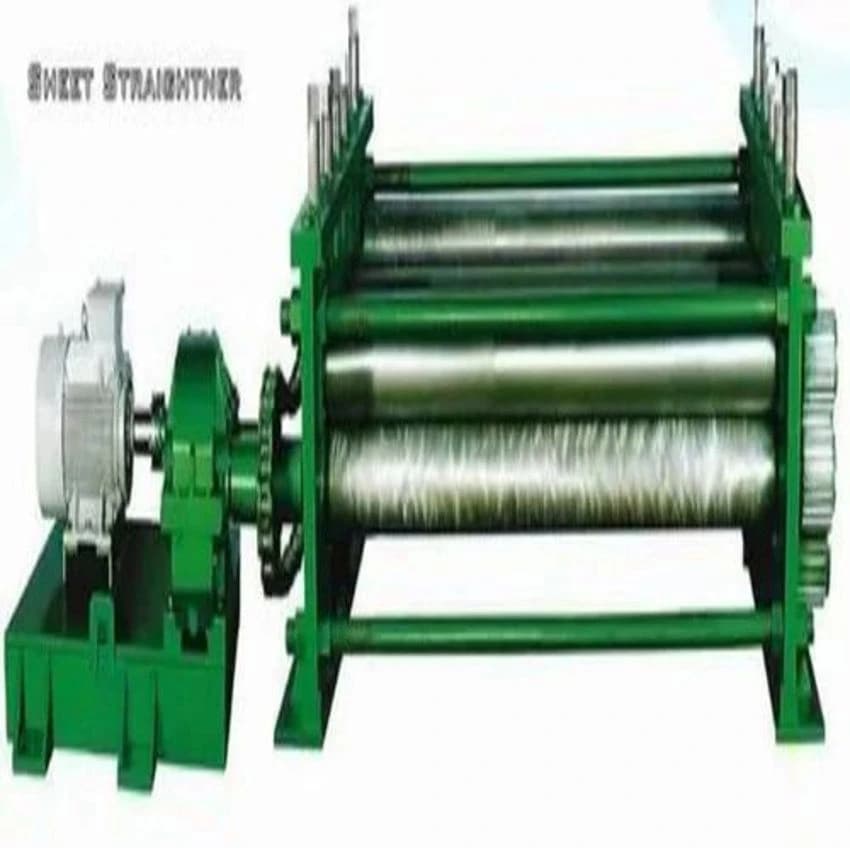 Vansh Industries Fully Automatic Sheet Straightener Machine, Job Thickness: 1.5mm - 6mm