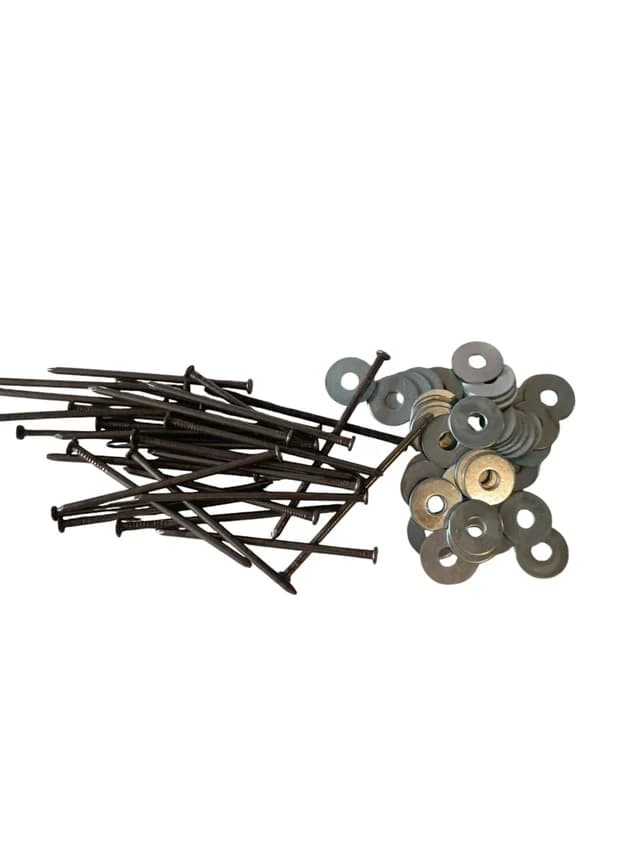 Concrete Nail With Washer, Diameter: 1 inches