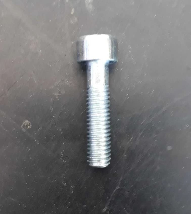 ZINK PLATED BOLT HALF THREAD