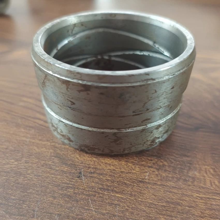 Stainless Steel JCB Bush Oil Groove