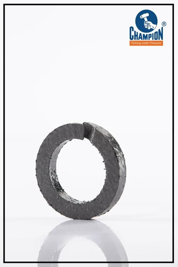 Expanded Pure Graphite Braided Ring
