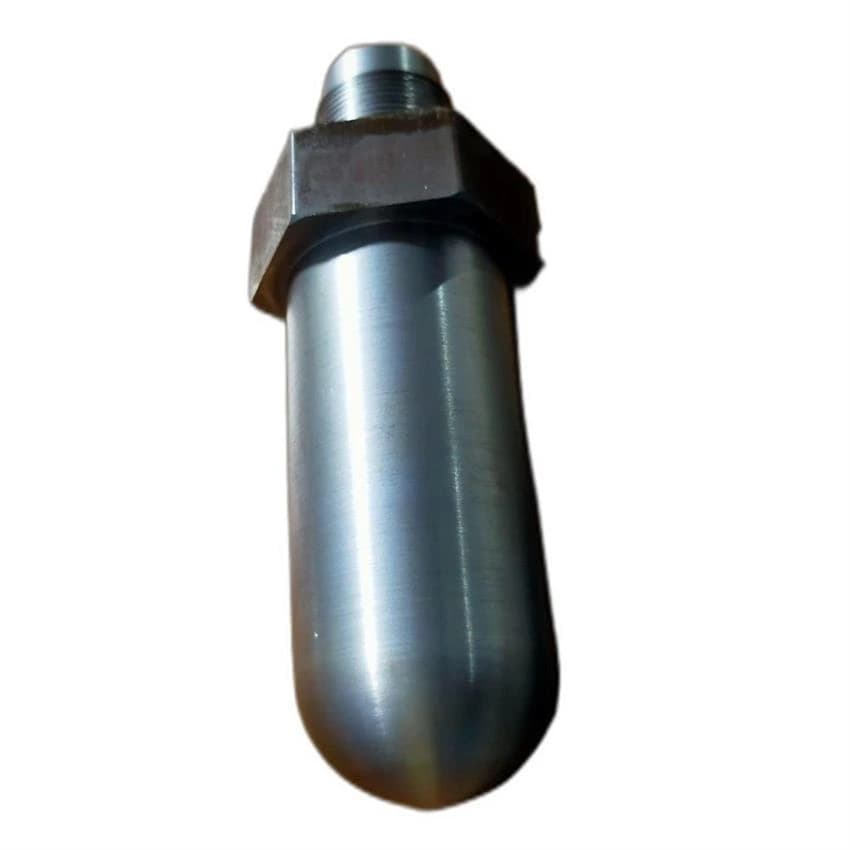Polished MS Radius Pin, 20mm, Round