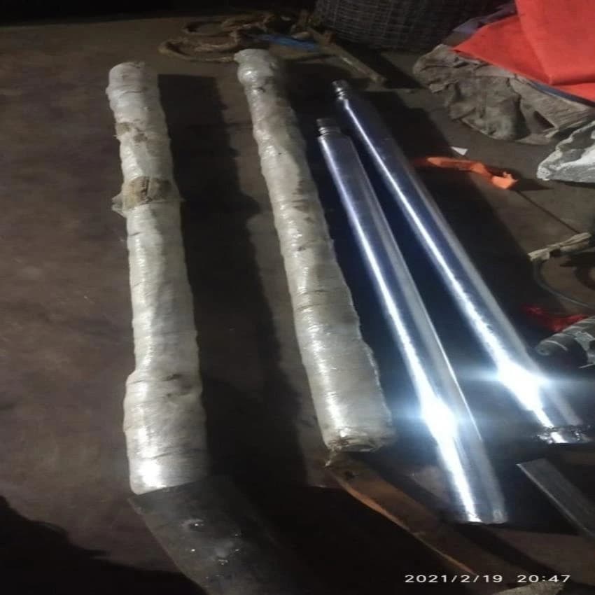 Ms Steel Nil Hydraulic Piston Cylinder, Cloth And Plastic